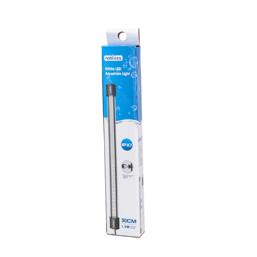 Nobleza - LED Akvārija apgaismojums LED/1,5W/230V IPX7 30 cm