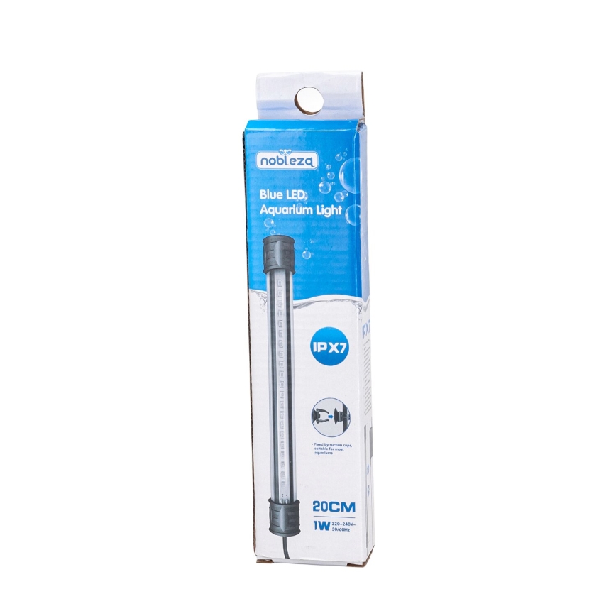 Nobleza - LED Akvārija apgaismojums LED/1W/230V IPX7 20 cm