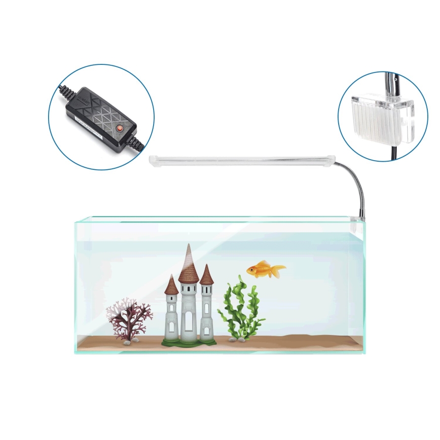 Nobleza - LED Akvārija apgaismojums LED/8W/230V IPX7 30 cm