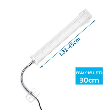 Nobleza - LED Akvārija apgaismojums LED/8W/230V IPX7 30 cm