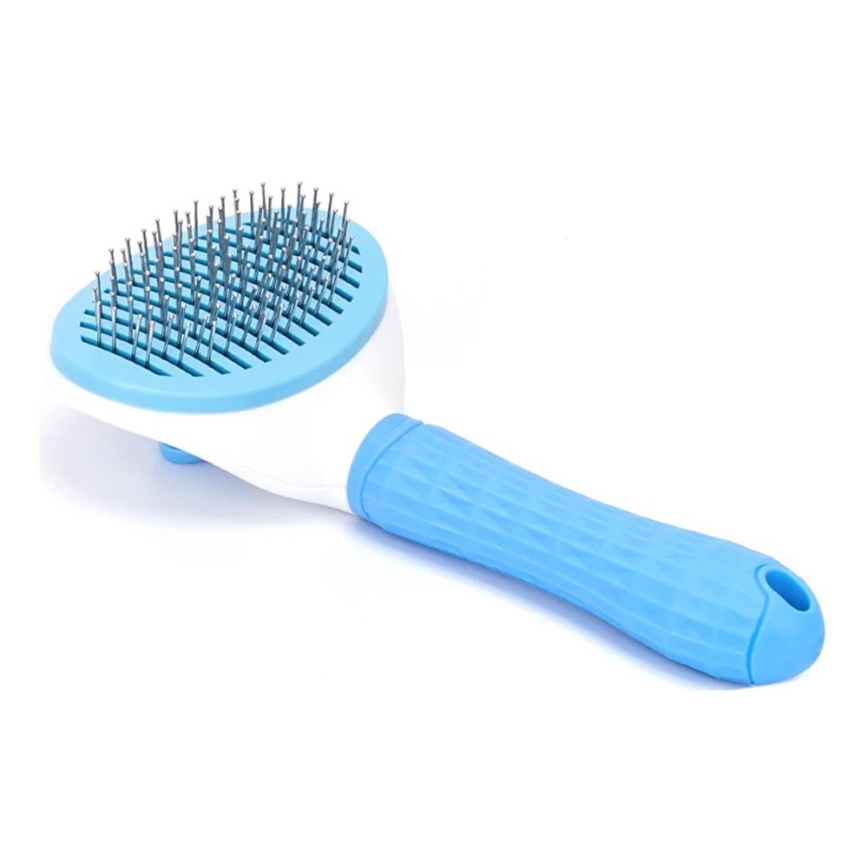 Nobleza - Suņu un kaķu ķemme zila 11 cm