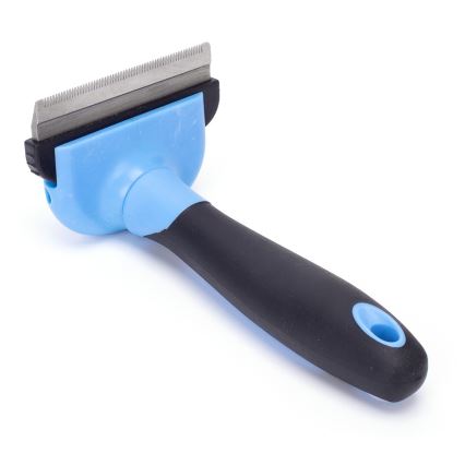 Nobleza - Suņu un kaķu ķemme zila 7 cm