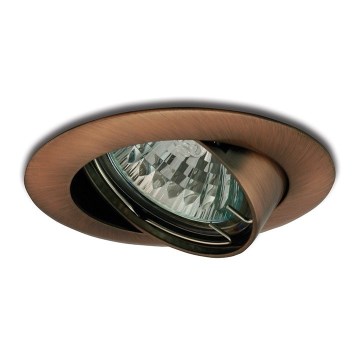 Nolokāma iegrēmdējama lampa 1xGU5,3/50W/12V varš