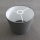 Nomaiņas abažūrs lustrai PICO E14, Ø 18 cm, pelēks