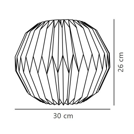 Nordlux - Lustras abažūrs BELLOY E27 d. 30 cm