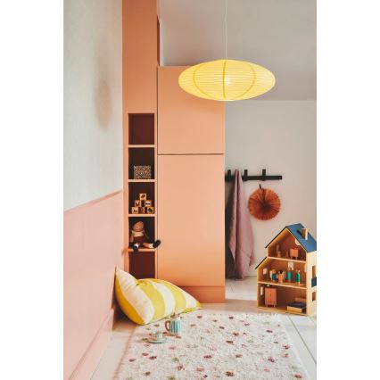 Nordlux - Abažūrs lustrai VILLO E27 Ø 60 cm dzeltens