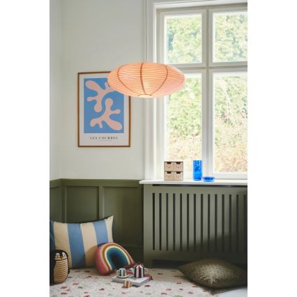 Nordlux - Abažūrs lustrai VILLO E27, Ø 60 cm, rozā