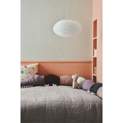 Nordlux - Lustras abažūrs VILLO E27 d. 30 cm balta