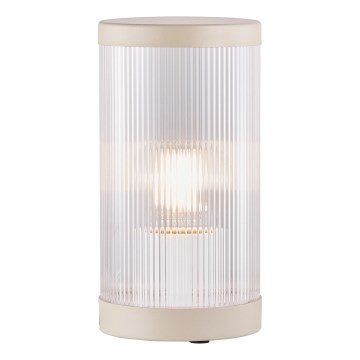 Nordlux - Āra galda lampa COUPAR 1xE27/25W/230V IP54 bēša