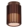 Nordlux - Āra griestu lampa ALUDRA 1xE27/15W/230V brūna