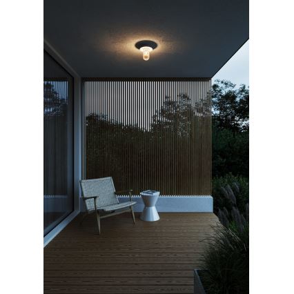 Nordlux - Āra griestu lampa JANUKA 1xE27/60W/230V IP54 balta