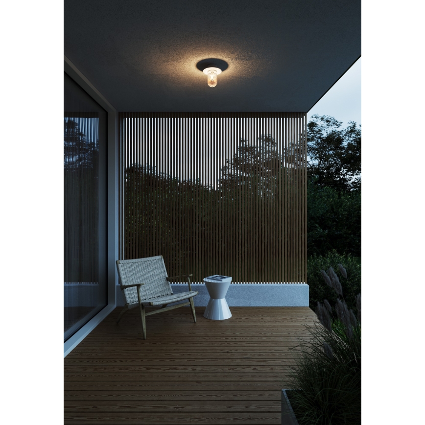 Nordlux - Āra griestu lampa JANUKA 1xE27/60W/230V IP54 balta
