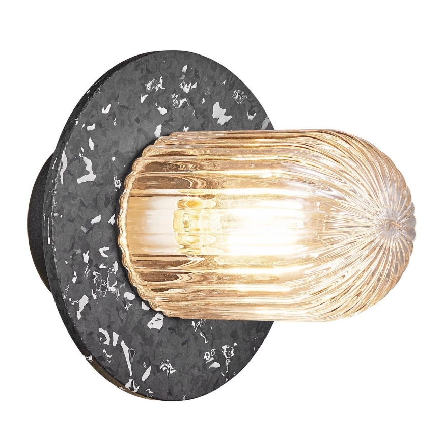 Nordlux - Āra griestu lampa JANUKA 1xE27/60W/230V IP54 melna