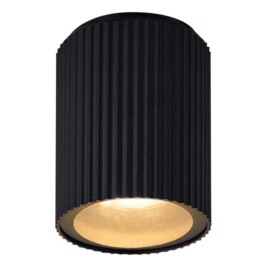 Nordlux - Āra griestu lampa KYKLOP 1xGU10/15W/230V IP54 melna