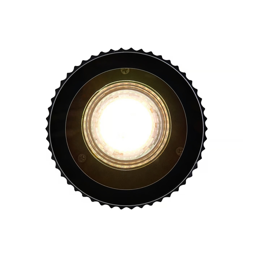 Nordlux - Āra griestu lampa KYKLOP 1xGU10/15W/230V IP54 melna