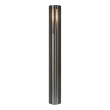 Nordlux - Āra lampa ALUDRA 1xE27/15W/230V IP44 antracīta 95,4 cm