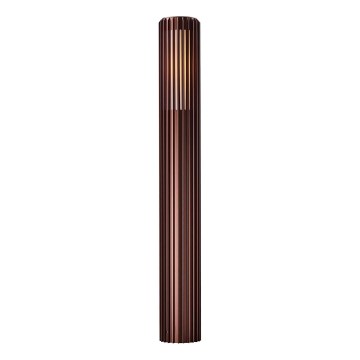 Nordlux - Āra lampa ALUDRA 1xE27/15W/230V IP44 brūna 95,4 cm