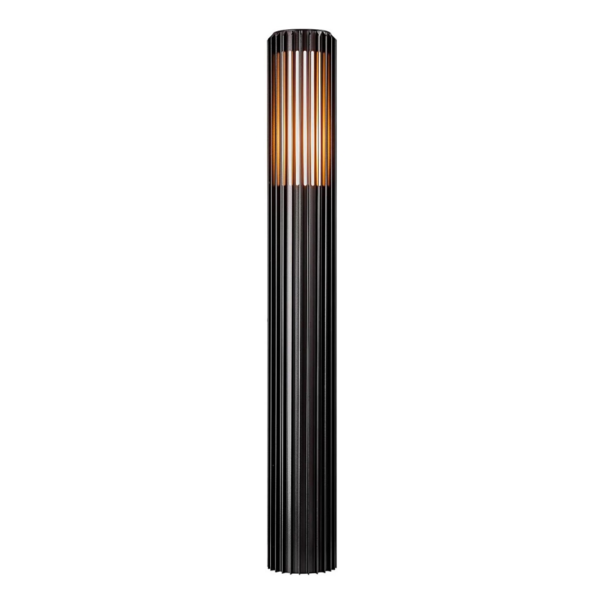 Nordlux - Āra lampa ALUDRA 1xE27/15W/230V IP44 melna 95,4 cm