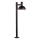 Nordlux - Āra lampa ARKI 1xE27/20W/230V IP54 100 cm melna