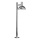 Nordlux - Āra lampa ARKI 1xE27/20W/230V IP54 100 cm sudraba