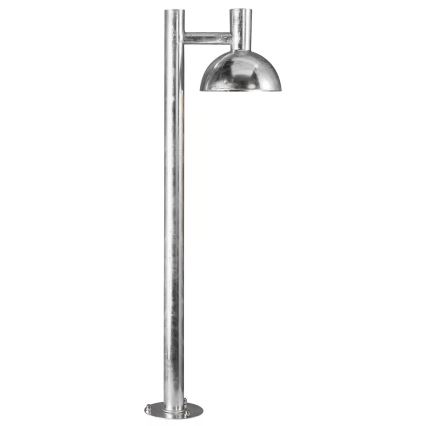 Nordlux - Āra lampa ARKI 1xE27/20W/230V IP54 100 cm sudraba