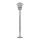 Nordlux - Āra lampa BLOKHUS 1xE27/60W/230V IP54 sudraba 92 cm