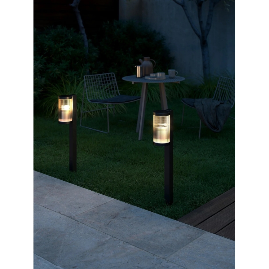 Nordlux - Āra lampa COUPAR 1xE27/25W/230V IP54 melna