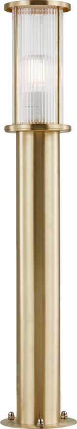 Nordlux - Āra lampa LINTON 1xE27/15W/230V IP54 misiņš