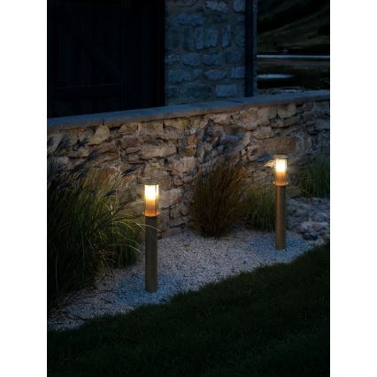 Nordlux - Āra lampa LINTON 1xE27/15W/230V IP54 misiņš