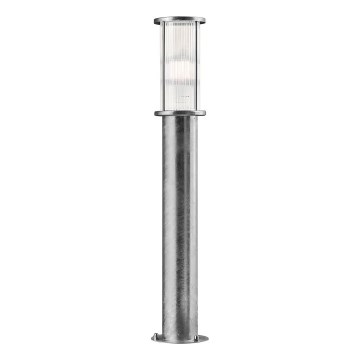 Nordlux - āra lampa LINTON 1xE27/15W/230V IP54 sudraba