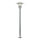 Nordlux - Āra lampa LONSTRUP 1xE27/60W/230V IP44 matēts hroms 116 cm
