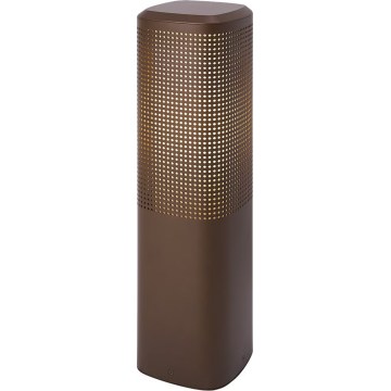 Nordlux - Āra lampa SIDARA 1xE27/15W/230V IP44 45 cm brūna