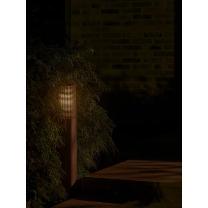 Nordlux - Āra lampa SIDARA 1xE27/15W/230V IP44 95 cm brūna