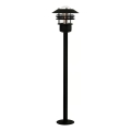 Nordlux - Āra lampa VEJERS 1xE27/60W/230V IP54 melna 92 cm