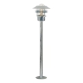 Nordlux - Āra lampa VEJERS 1xE27/60W/230V IP54 sudraba 92 cm