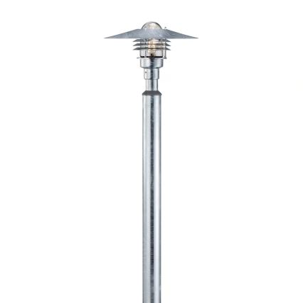 Nordlux - Āra lampa VEJERS 1xE27/60W/230V IP54 sudraba