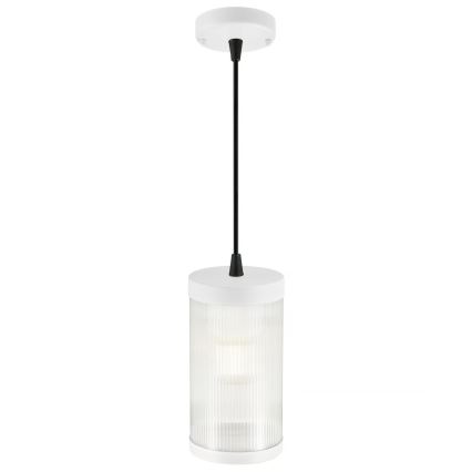 Nordlux - Āra lustra ar auklu COUPAR 1xE27/25W/230V IP33 d. 13 cm balta