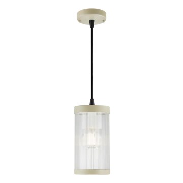 Nordlux - Āra lustra ar auklu COUPAR 1xE27/25W/230V IP33 krēmkrāsa