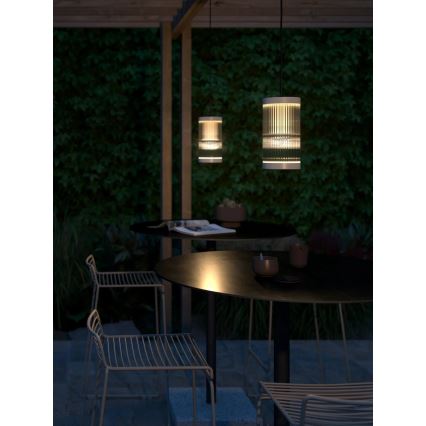 Nordlux - Āra lustra ar auklu COUPAR 1xE27/25W/230V IP33 krēmkrāsa