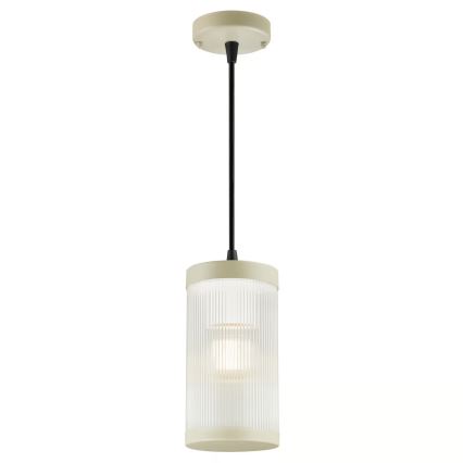 Nordlux - Āra lustra ar auklu COUPAR 1xE27/25W/230V IP33 krēmkrāsa