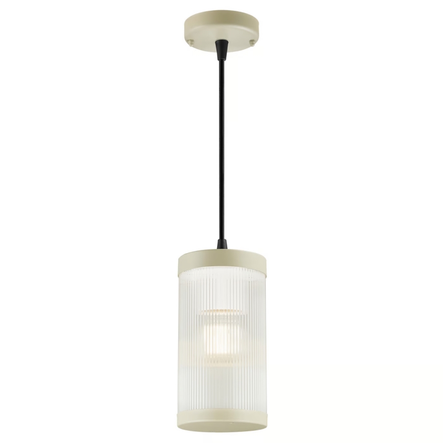 Nordlux - Āra lustra ar auklu COUPAR 1xE27/25W/230V IP33 krēmkrāsa