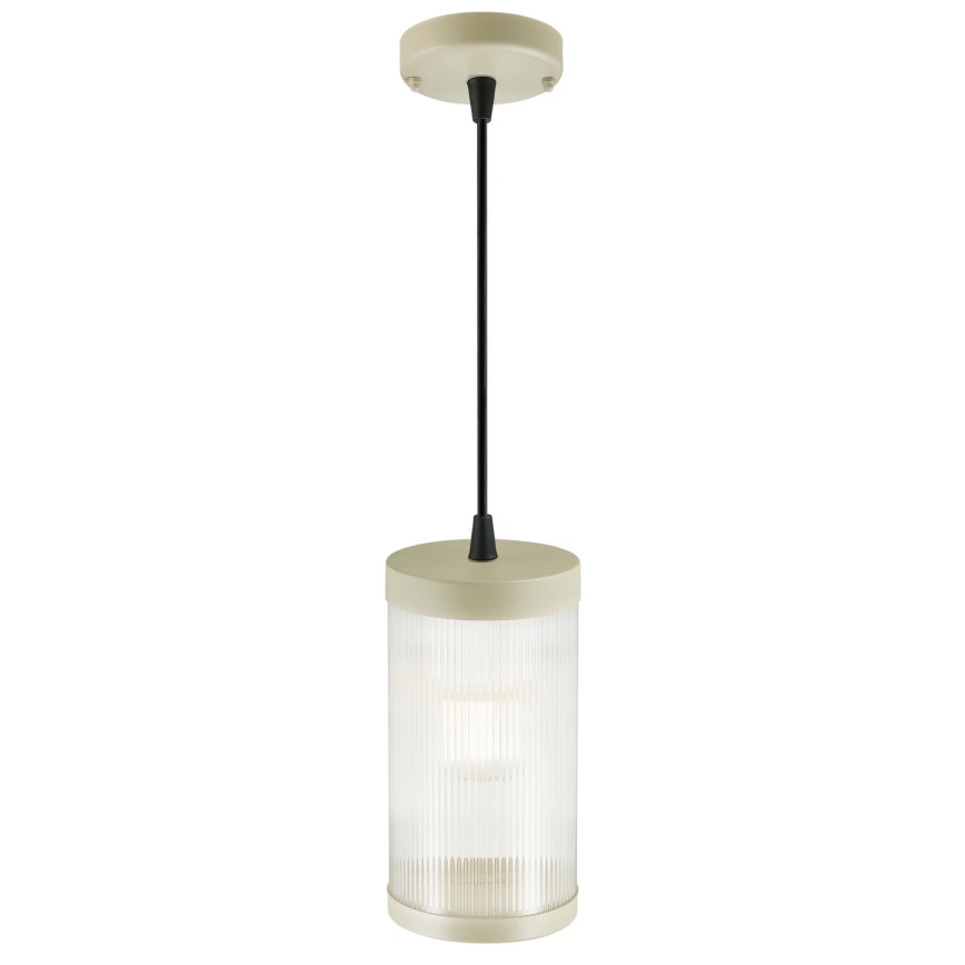 Nordlux - Āra lustra ar auklu COUPAR 1xE27/25W/230V IP33 krēmkrāsa