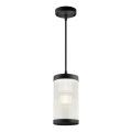 Nordlux - Āra lustra COUPAR 1xE27/25W/230V IP33 IP33 d. 13 cm melna