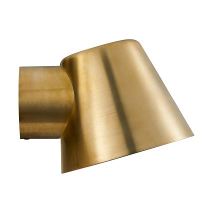 Nordlux - Āra sienas gaismeklis ALERIA 1xGU10/35W/230V IP44 misiņš