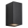 Nordlux - Āra sienas gaismeklis CANTO 2xGU10/28W/230V IP44 melns