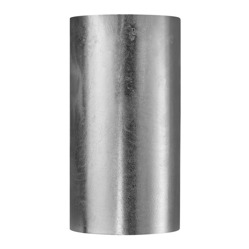 Nordlux - Āra sienas gaismeklis CANTO 2xGU10/28W/230V IP44 sudraba