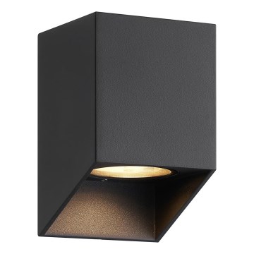 Nordlux - Āra sienas gaismeklis NIKO 1xGU10/25W/230V IP54 melns