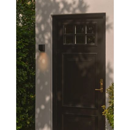 Nordlux - Āra sienas gaismeklis NIKO 1xGU10/25W/230V IP54 melns