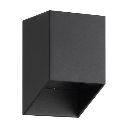 Nordlux - Āra sienas gaismeklis NIKO 1xGU10/25W/230V IP54 melns