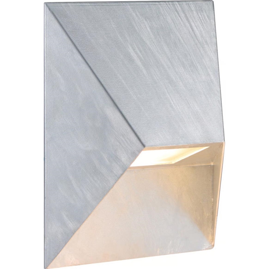 Nordlux - Āra sienas gaismeklis PONTIO 1xGU10/25W/230V IP54 sudraba